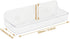 Plastic Wall Mount Organizer, Clear Adhesive Storage Box Organizer No Drilling Hang Walls/Doors for Kitchen, Bathroom, Bedroom, Cabinet, Office, C...