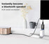 USB Bluetooth Receiver Adapter Wireless Audio Adapter 3.5mm Car Kit Music Receiver for Home/Car Stereo Sound System, Portable Speskers, (Aux in) w...