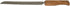 Yair Emanuel Challah Knife with Natural Mango Wood Handle - Serrated Bread Knife 13 inch - Ultra-Sharp Stainless Steel Bread Cutter...