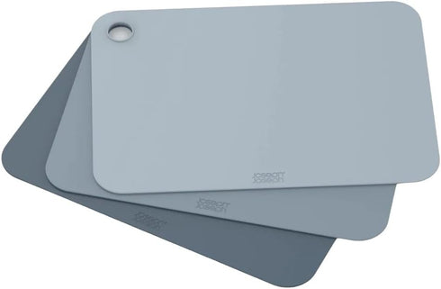 Joseph Joseph Pop Chopping Mats, Set of 3, Sky, Blue...