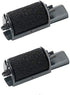 FJA Products Compatible 2 pack for Casio HR-8TE Plus and HR-8TM Plus Calculator Ink Roller, Black...