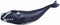Gemini&Genius Right Whale Action Figure, Shark Animal Ocean Blackfish Toys, Soft Rubber Ocean Whale Shark, Great for Kids Bath Toys, Swimming Toys...