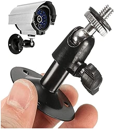 Security Wall Mount for Oculus Sensor Arlo, Arlo Pro,R Stick Up Cam Wired/Battery,GDQLCNXB Metal Security Camera Bracket Outdoor Indoor 360° Rotat...