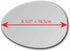 New Replacement Mirror Glass with Full Size Adhesive for 2007-2013 Mini Cooper Driver Side View Left LH See Notes More Than 1 Option Available...