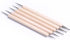 Walfront 5Pcs Double End Embossing Stylus Set Stainless Steel Ball Tip Tracing Dotting Stylus for DIY Painting Engraving Shaping......