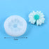White Flower Silicone Molds Daisy Fondant Mold Daisy Chrysanthemum Mould Flower Silicone Fondant Molds for DIY Cake Decoration Chocolate Candy Pol...
