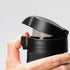 Kyocera 12oz. Ceramic Coated Interior, Double Wall Vacuum Insulated, Stainless Steel Travel Mug-Matt Black...