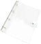NatSumeBasics A4 Binder 4 Ring Budget Binder Clear PVC Planner Cover Notebook Shell for Organizer Accessories (A4 Binder)...
