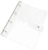 NatSumeBasics A4 Binder 4 Ring Budget Binder Clear PVC Planner Cover Notebook Shell for Organizer Accessories (A4 Binder)...
