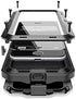 CarterLily Compatible iPhone 11 Case, Full Body Shockproof Dustproof Waterproof Aluminum Alloy Metal Gorilla Glass Cover for Apple iPhone 11 6.1 i...