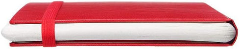 Moleskine Paper Tablet Hard Cover Smart Notebook, Dotted, Large (5" x 8.25") Scarlet Red - Compatible w/ Moleskine Pen+ Ellipse (Sold Separately) ...