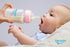 iFeed 4 Ounce Self Feeding Baby Bottle with Tube - Handless Anti-Colic Nursing System, Pink - 2-Pack...