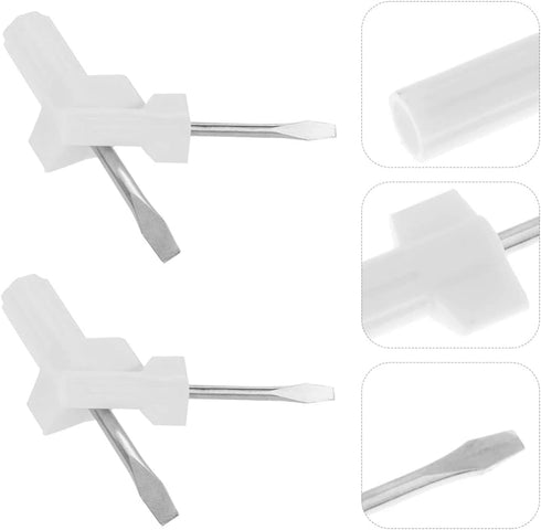 Embroidery Machine Screwdriver 4pcs Sewing Machine Screwdriver Flat Head Mini Screwdriver Sewing Replacement Accessories for Machine Repairing Sup...