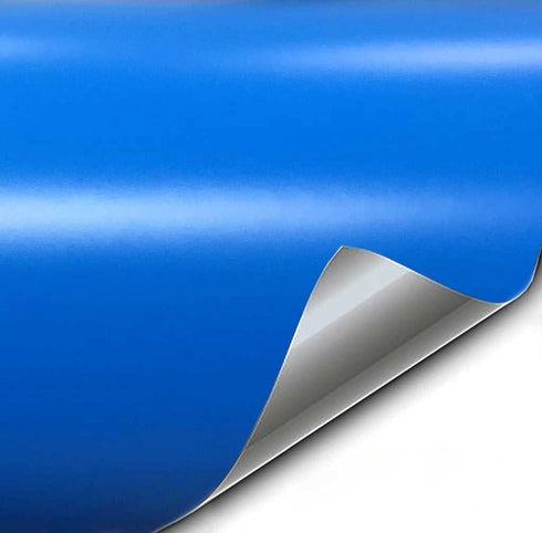 VViViD+ Premium Vinyl Wrap Film (1.49ft x 5ft, Matte Smurf Blue)...