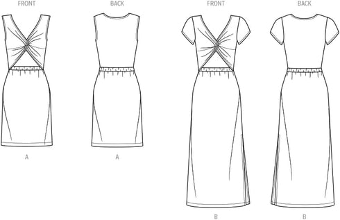 Simplicity Easy Misses' Knit Dress Sewing Pattern Packet by Mimi G Style, Design Code S9778, Sizes 8-10-12-14-16, Multicolor...
