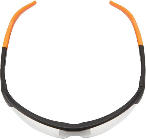 Klein Tools 60159 Safety Glasses, PPE Protective Eyewear with Semi Frame, Scratch Resistant and Anti-Fog, Clear Lens...