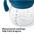 OXO Tot Transitions Soft Spout Sippy Cup with Removable Handles, Navy, 6 Ounce...