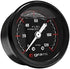 Grams Performance 120psi Fuel Pressure Gauge Blk Face G2-99-1200, Black...