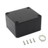 LeMotech Electrical Box ABS Plastic Project Box IP65 Waterproof Junction Box Project Case Universal Enclosure for Electronics Black 2.48x 2.28x 1....
