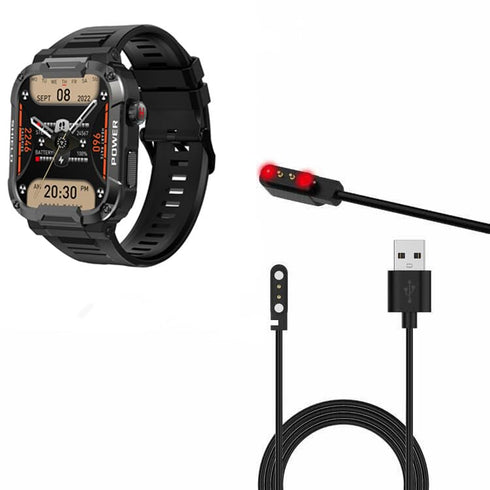 USB Cable for Efolen MK66 SmartWatch, Magnetic Replacement Charger Compatible for Efolen MK66 Smart Watches...