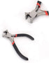 FLZOSPER Mini End Cutting Pliers?4.5-inch CR-V Multifunction Precision Wire Flush Cutting Pliers Stripper Hand Jewellery Making Tool Beading Side ...