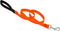 Dog Leash by Lupine in 3/4" wide Blaze Orange 6-foot long with Padded Handle...