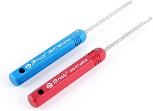 JRready ST5209 Removal tool KIT DRK RT1 HOOK DRK RT1 Screwdriver Contact Extraction removal Tool for Deutsch DT, DTM, DTP Series connector...