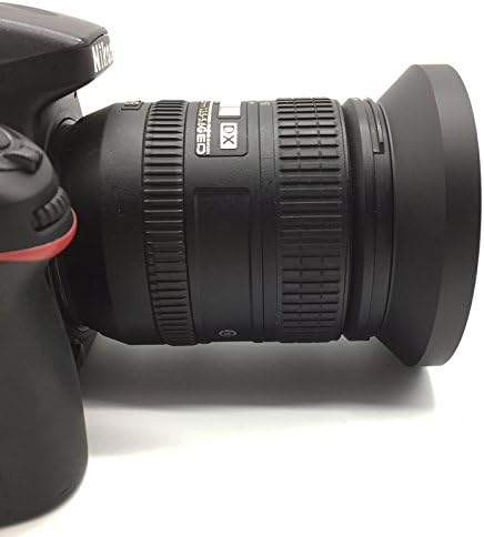 SIOTI 72mm Lens Hood, Matte Treatment Inside, Aluminum Material, Compatible with All Camera Lens S/C/N/F/O/P etc.(72mm)...