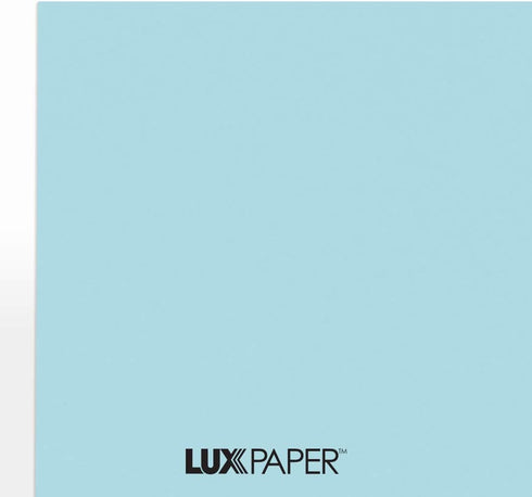LUXPaper 8.5" x 11" Paper | Letter Size | Pastel Blue | 60lb. Text | 50 Qty...