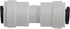 Watts 17103000 Aqualock (PL-3000) OD Push Coupling, 1/4-Inch, Plastic...