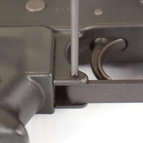 Wheeler Roll Pin Punch Set with 9 Steel Punches, Labeled Rollup Storage Bag for Firearm Maintenance and Gunsmithing...