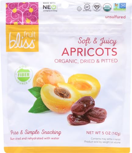 Unsulfured Turkish Apricots - Organic Apricots Dried Fruit Snacks - Healthy Snacks for On the Go & Post Workout Snacks - Non-GMO, Gluten-Free, Dri...