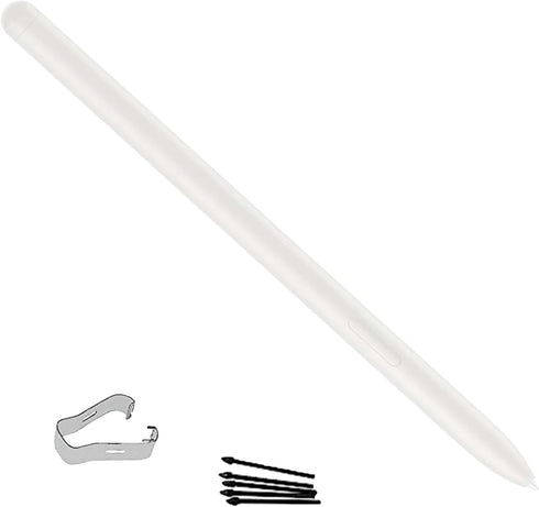 Galaxy Tab S9 Ultra S Pen Replacement for Samsung Galaxy Tab S9 Plus Stylus Pen Replacement withoutBluetooth (Beige) + Free 5 Tips for Samsung Gal...