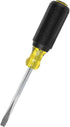 Klein Tools 85442 Screwdriver 2-Piece Set, Made in USA, 1/4 Keystone and #2 Phillips, Cushion Grip, Round and Square Shank, Heat Treated, Meets or...