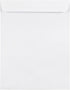 JAM PAPER 8 3/4 x 11 3/4 Open End Commercial Envelopes with Peel and Seal Closure - White - 25/Pack...