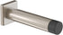 National Hardware N830-527 Reed Door Stop, 3", Satin Nickel with Matte Black Tip, 1 Count (Pack of 1)...