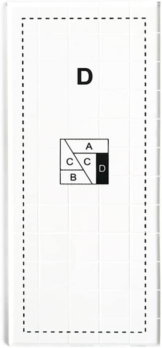 Quilting Cutting Template - Acrylic Quilt Templates for Quilting Sewing Cutting Patterns, Quilting Rulers and Templates for Sewing Machine Cutting...