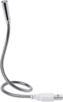 Silver USB Flexible Light Gooseneck Led Glowing Lamp Laptop Computers Studying for Office Working Writing Reading Accessories Desk Lamps Office Ad...