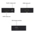 HDMI Audio Extractor, 4K HDMI to HDMI Splitter 3.5mm AUX Audio 1080P, Compatable for TV, PC, PS3/4/5, Blu-ray/DVD/HD Player, Projector, Sound Syst...