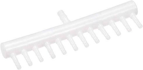uxcell 8mm to 4mm 12 Way Aquarium Air Line Tubing Splitter Connector Fish Tank Plastic Air Flow Divider Oxygen Splitter Lever Valve...