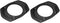 JSP Manufacturing® 2 Pack Car Boat Marine Speaker Adapter Plate 6x9 5x7 6x8 to 5.25"...