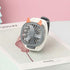 Upgrade version USB Rechargeable Fan With Comfortable Wrist Strap Portable Mini Fan Watch Built in colorful LED change light - Gray...