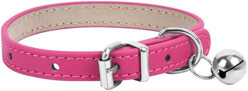 ChengFu XXS Dog Collar Teacup Dog Collar, Pink Dog Collar, Teacup Dog Collar for Small Dogs Cats, Pink, 3/8 inch Width...