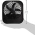 O2COOL Treva 5 Inch Battery Powered Fan Portable Desk Fan 2 Cooling Speeds with Compact Folding & Tilt Design Cubicle Accessories Small Portable (...