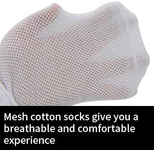 October Elf Men's Crew Ankle Thin Cotton Dress Socks - Short Athletic Socks...