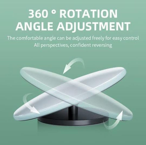 blind spot mirror, 2 pieces of 2 inch convex round rear view mirrors with 180 degrees adjustable angle and 360 degrees rotation, providing you wit...