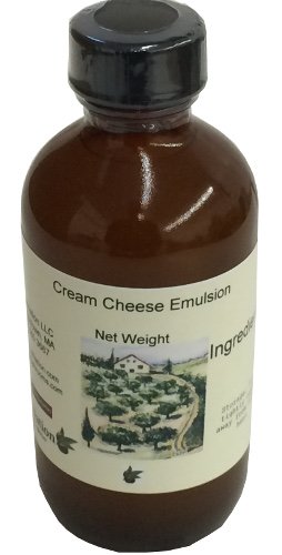 OliveNation Cream Cheese Emulsion, Water Soluble Baking Flavor for Cakes, Cookies, Fillings, Frosting, Beverages, Gluten Free - 8 ounces...