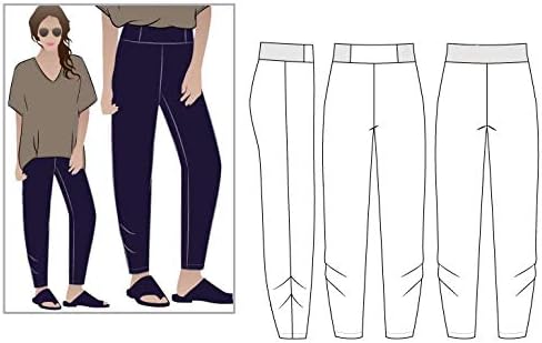 Style Arc Sewing Pattern - Daphne Pant (Sizes 04-16)...