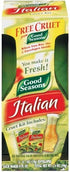 Good Seasons Italian Dressing Mix, 2 Packages with Cruet, 1.4 Oz. Net (Premium pack)...