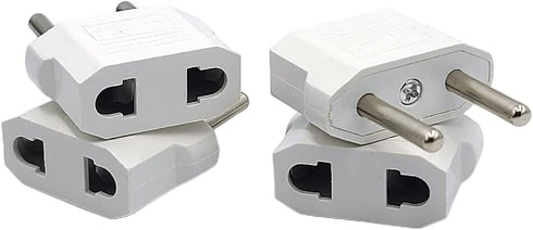 European Travel Plug, American USA to European Plug Adapters, German French Iceland Spain Greece Norway adapters for Europe, Perfect for Travellin...